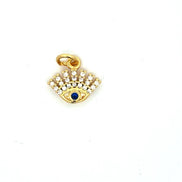 Blue Evil Eye Hamsa Charm