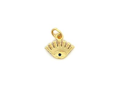 Blue Evil Eye Hamsa Charm