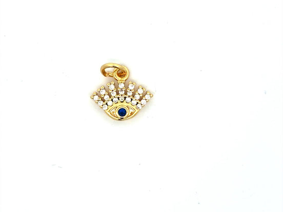 Blue Evil Eye Hamsa Charm