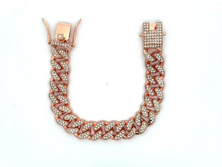 Pavé Cuban Link Bracelet