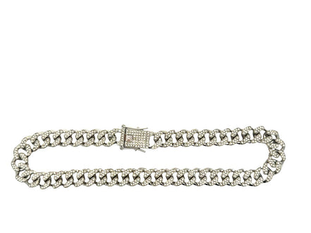 16 Inch Pavé Miami Cuban Link Necklace