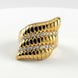 Shell Statement Ring with Sculpted Design