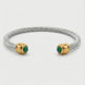 Open Cable Cuff Bracelet