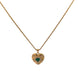 Rope Chain Necklace with Heart Pendant