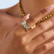 Rose Petal Open Ring